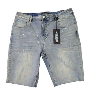 Serenade Gray Denim Men's Jean Shorts